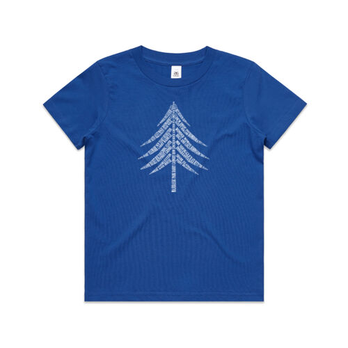 Kids/Youth Trail Name Tree White Logo Thumbnail