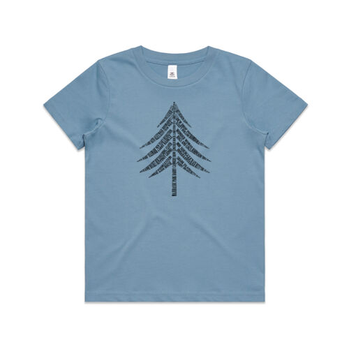 Kids/Youth Trail Name Tree Black Logo Thumbnail