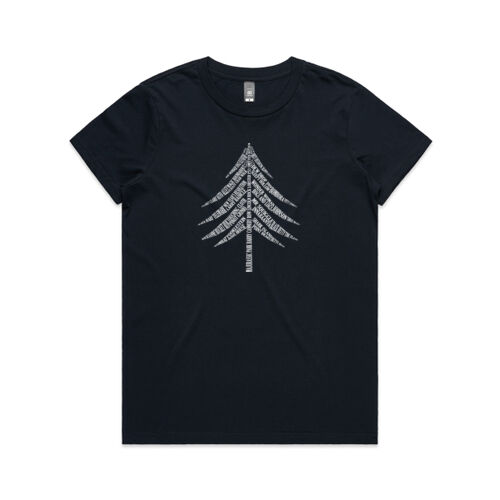 Women's Trail Name Tree White Logo Thumbnail