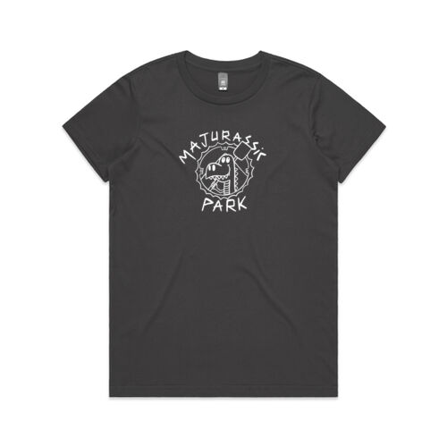 Women's Majurassic Park White Logo Thumbnail